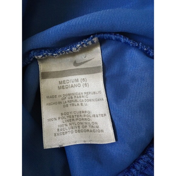 Nike Boys Athletic Shorts Blue with Blue & White Side Stripes Size 5/6 - Picture 6 of 9